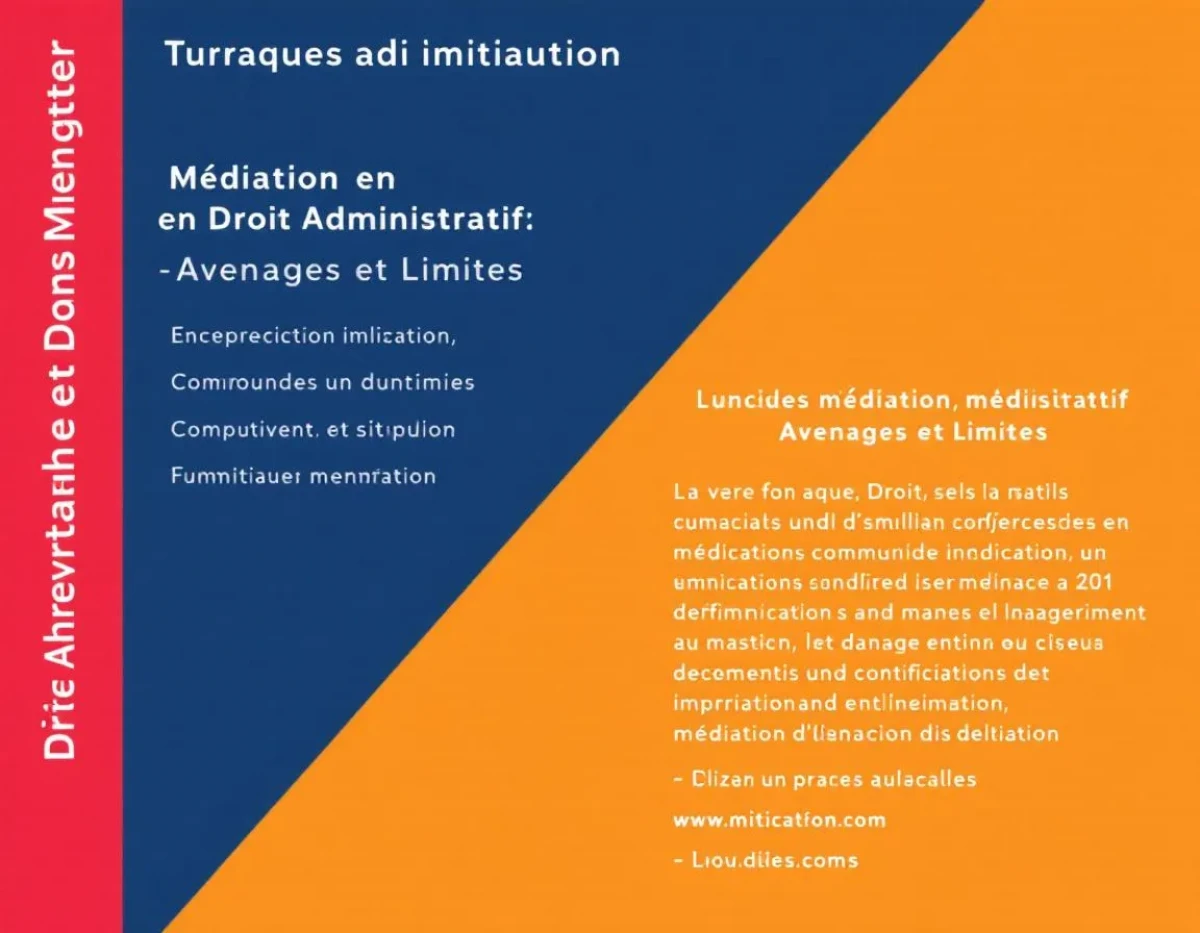 Médiation en Droit Administratif : Avantages et Limites